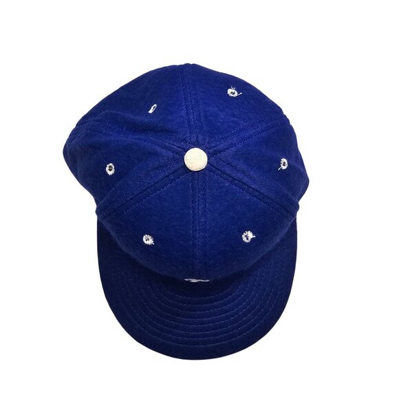 Vtg American Needle Blue Philadelphia A's Cooperstown Wool Fitted Hat 7.5 USA - Picture 6 of 8